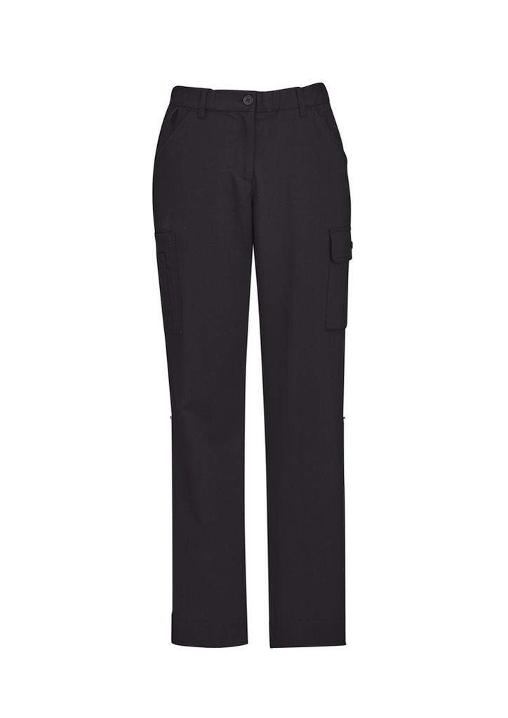 [9401042503619] CL954LL - Womens Comfort Waist Cargo Pant (4, Black)