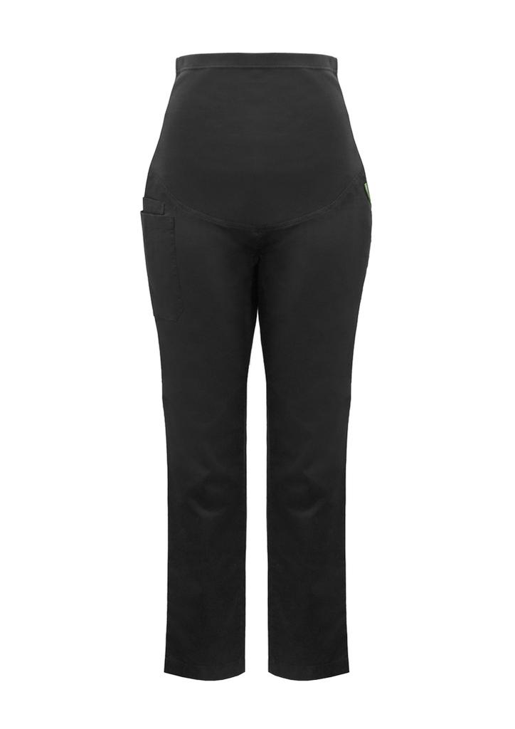 [9401042626240] CSP244LL - Womens Rose Maternity Scrub Pant (XS, Black)