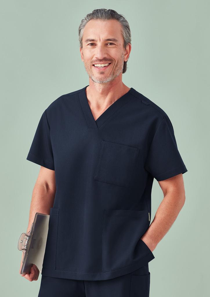 CU544US - Unisex Pulse V-Neck Scrub Top