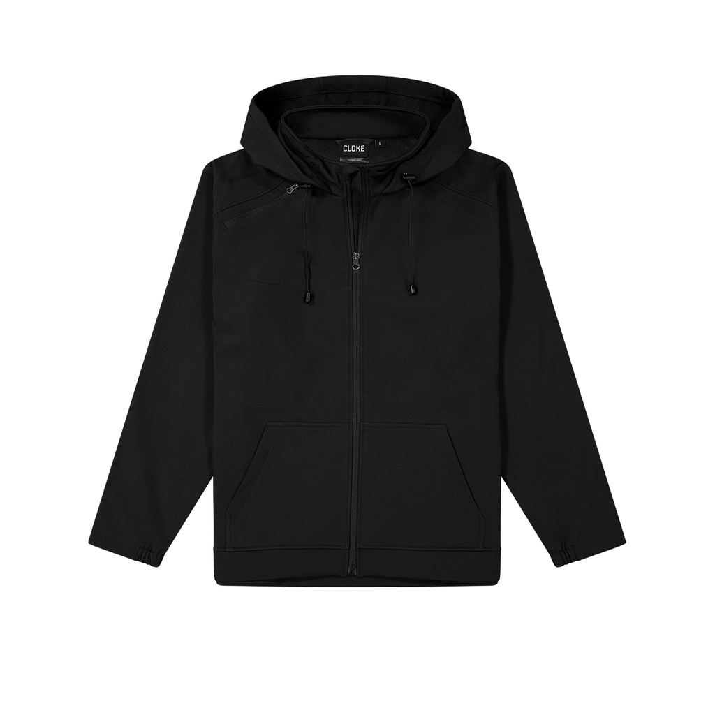[AHS-BK-S] AHS - Tutoko Softshell Hoodie (S, Black)