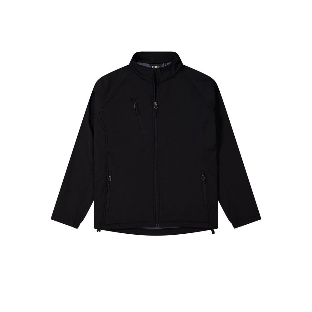 [SJW-BK-8] SJW - PRO2 Softshell Jacket - Womens (8, Black)