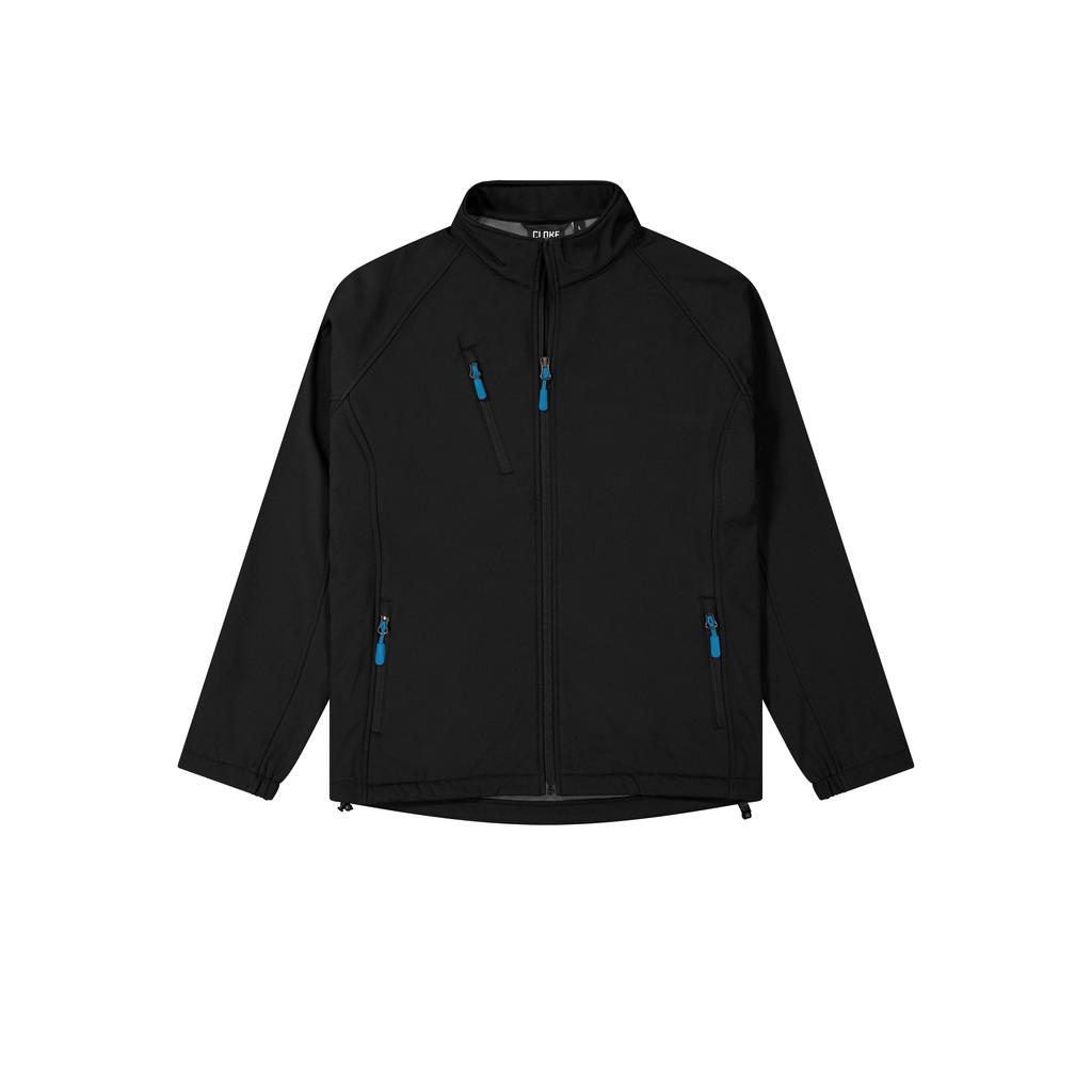 [SJWZ-BKAQ-8] SJWZ - Wmns PRO2 - Contrast Zip pulls (8, Black/Aqua)