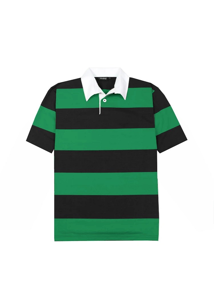 SS-RJS - Short-Sleeved Striped Rugby Jersey