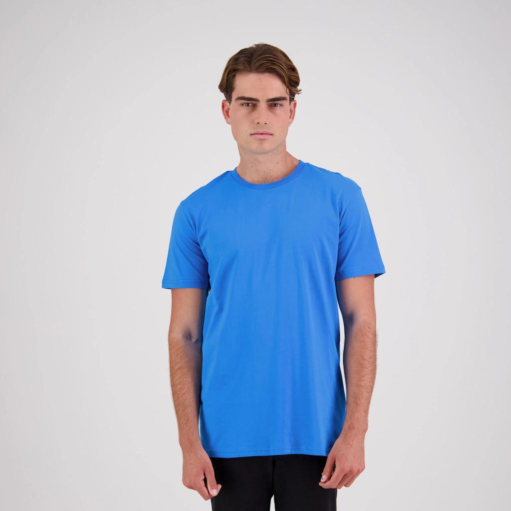 [T101-AQ-S] T101 - Outline Tee - Mens (S, Aqua)