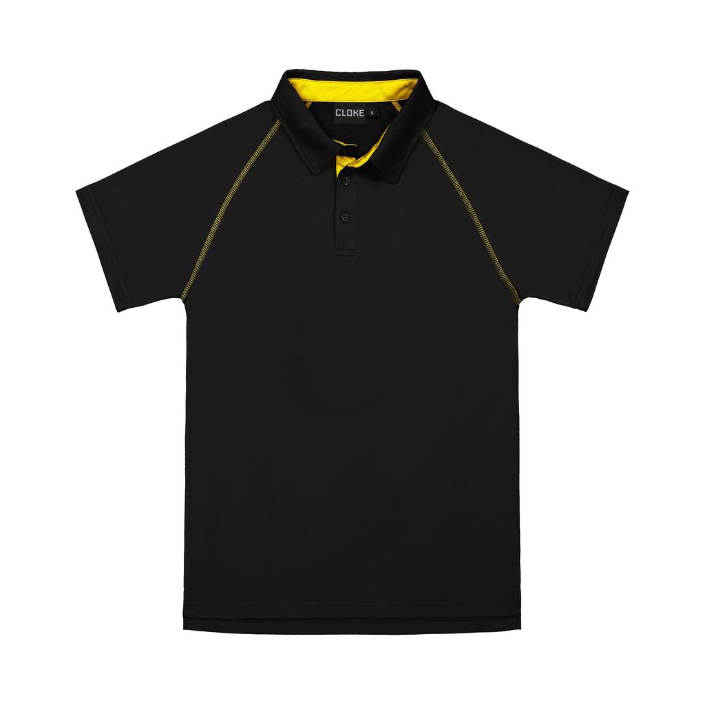 [XTPK-BG-6] XTPK - XT Performance Polo - Kids (6, Black/Gold)