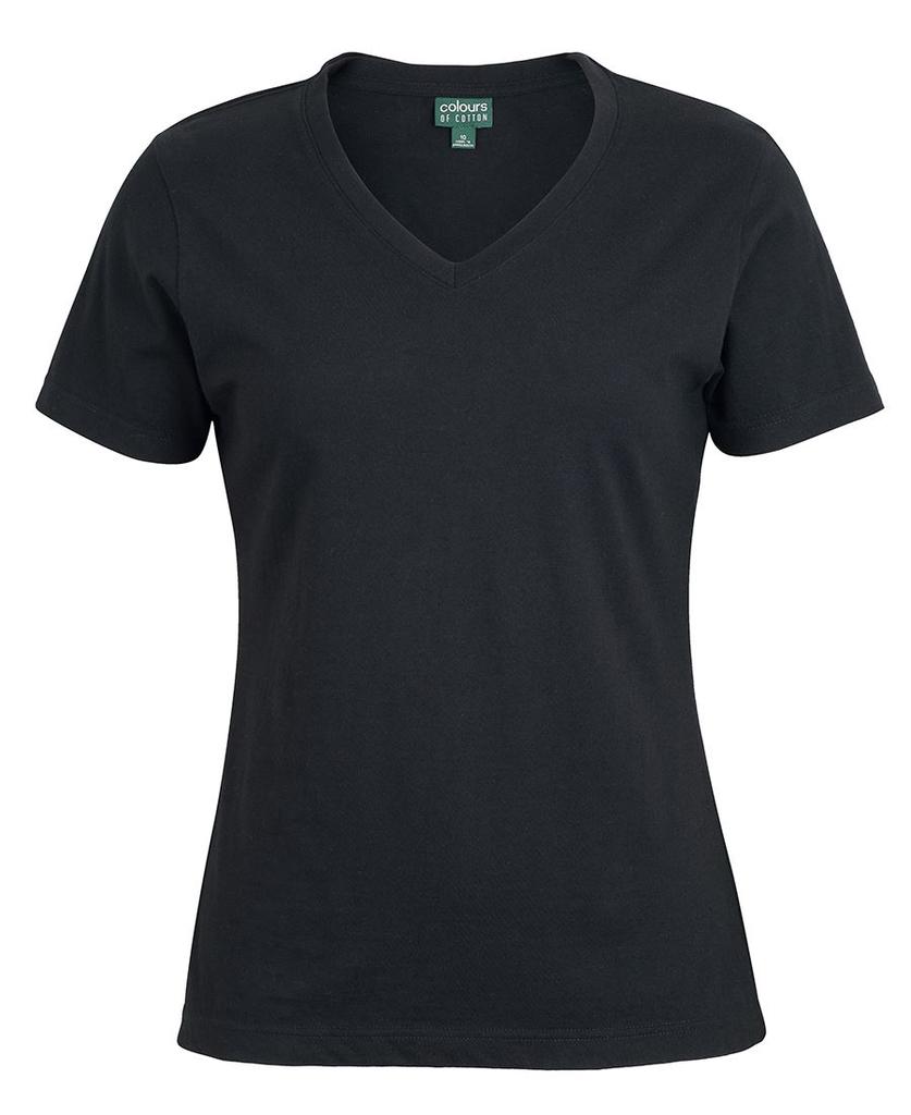 1VT1 - C of C Ladies V Neck Tee