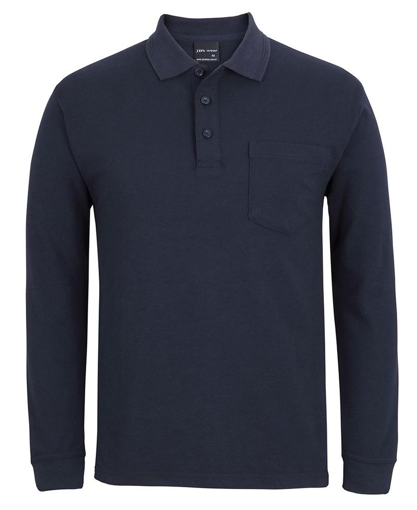 210PL - JBs 210 L/S Pocket Polo