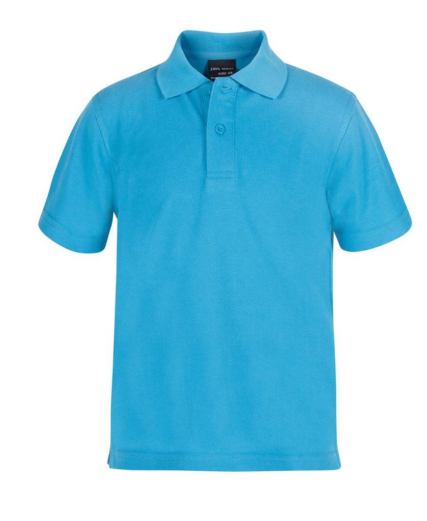 [2KP102] 2KP - JBs Kids S/S 210 Polo (2, Aqua)