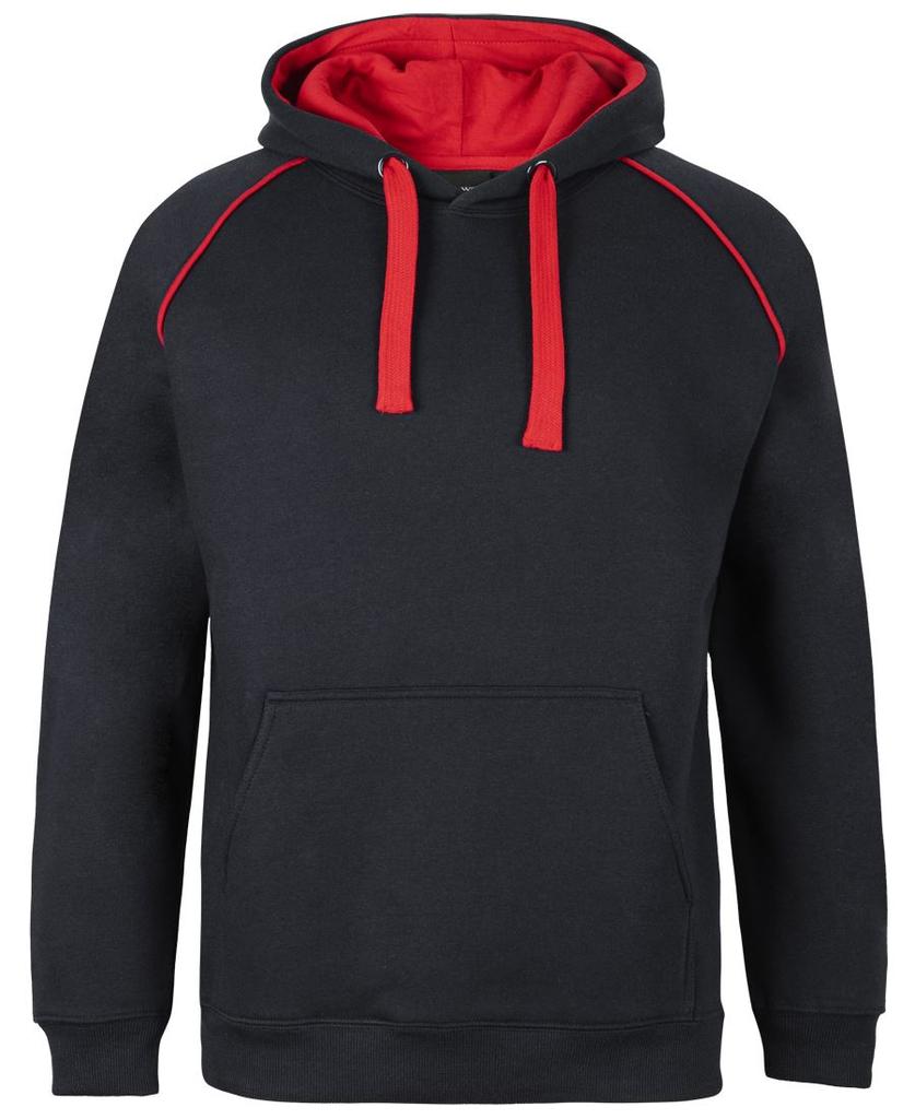 3CFH - JBs Contrast Fleecy Hoodie (4, 13% Marle/Aqua)