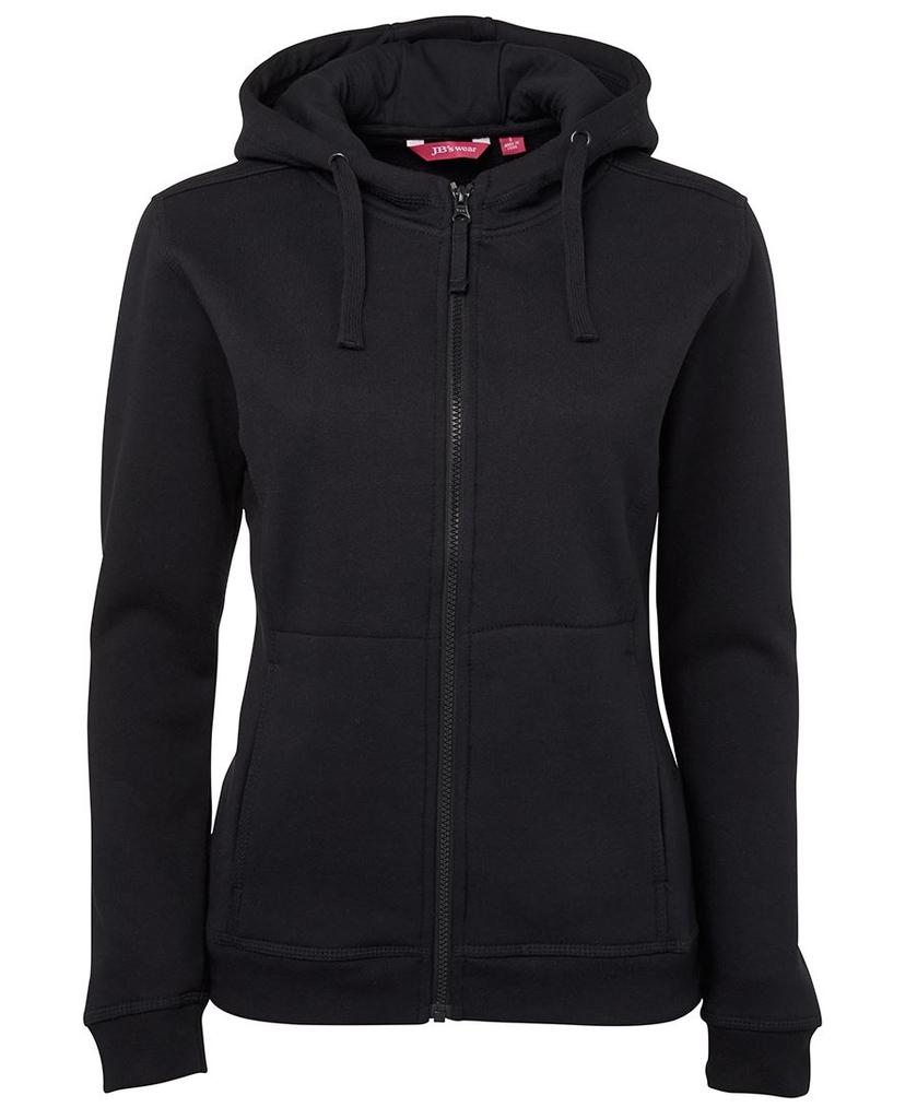 3HJ1 - JBs Ladies Full Zip Fleecy Hoodie