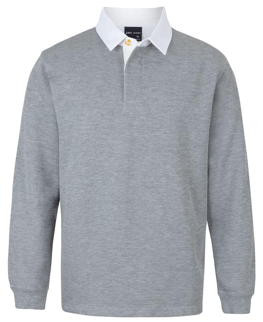 [3RGW7] 3R - JBs Rugby (3XS, 13% Marle/Off White)