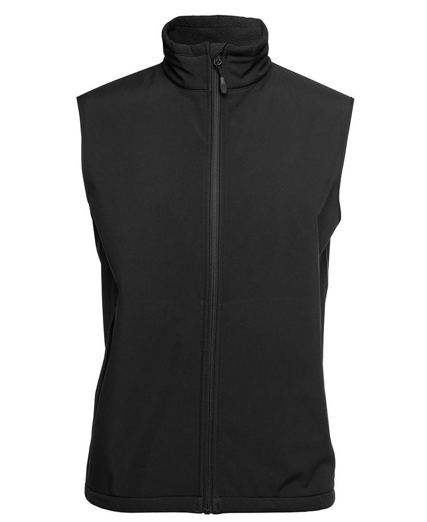 [3WSVBXA1] 3WSV - Pdm Three Layer Softshell Vest (2XS, Black)
