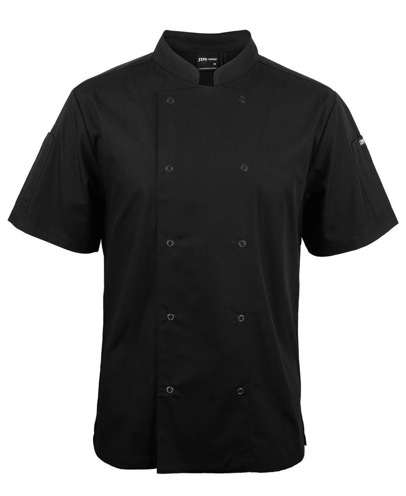 5CJS - JBs S/S Snap Button Chefs Jacket