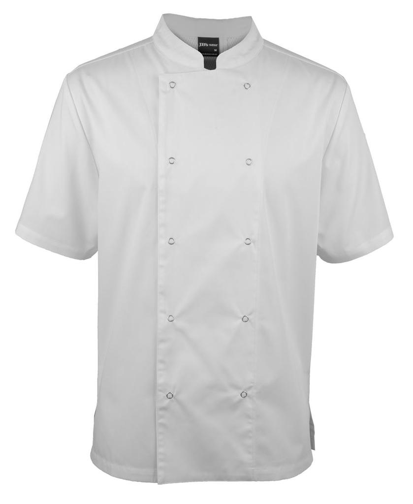 5CJS - JBs S/S Snap Button Chefs Jacket