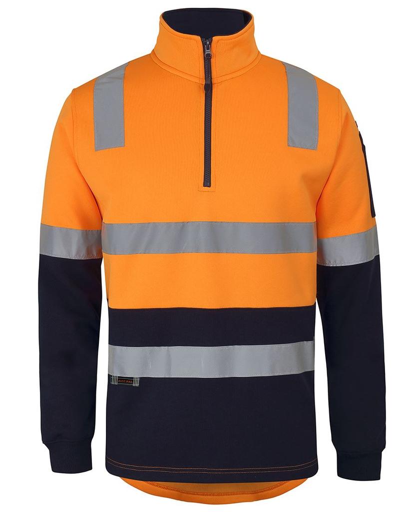 6DARF - JBs 1/2 Zip Aust. Rail (D+N) Fleece Sweater