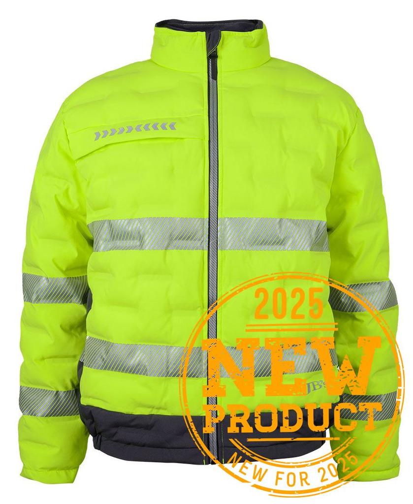 [6DGJEGAA] 6DGJ - JBs Hv (D+N) Graphene Puffer Jacket (XS, Lime/Charcoal)