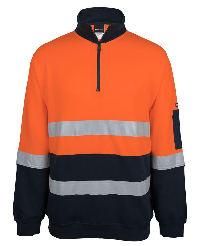 6DVFM - JBs Hv 310 (D+N) Cotton 1/2 Zip Fleece
