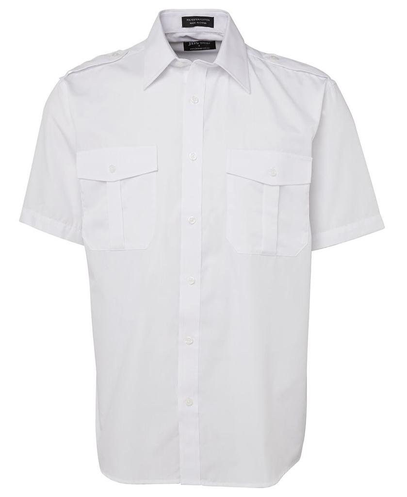 [6EWS0] 6E - JBs S/S Epaulette Shirt (2XS, White)