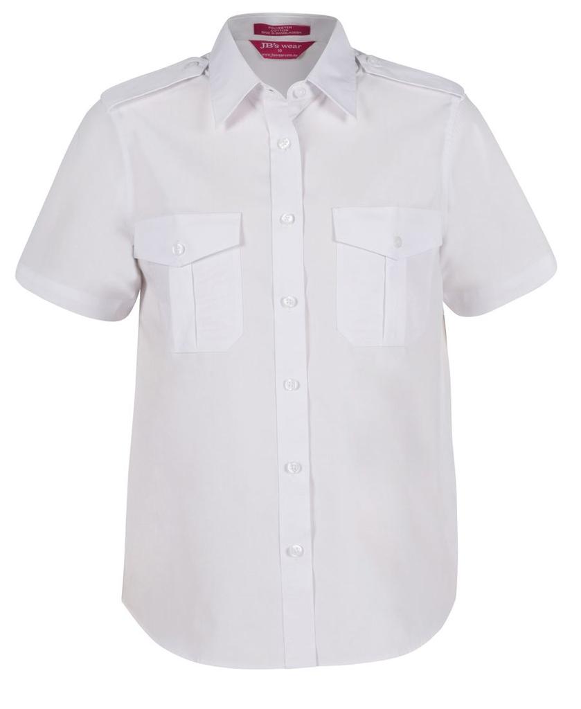 6ESS1 - JBs Ladies S/S Epaulette Shirt