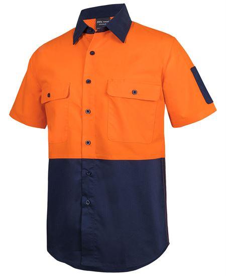 6HRFS - JBs Hv Class F Ripstop S/S Work Shirt