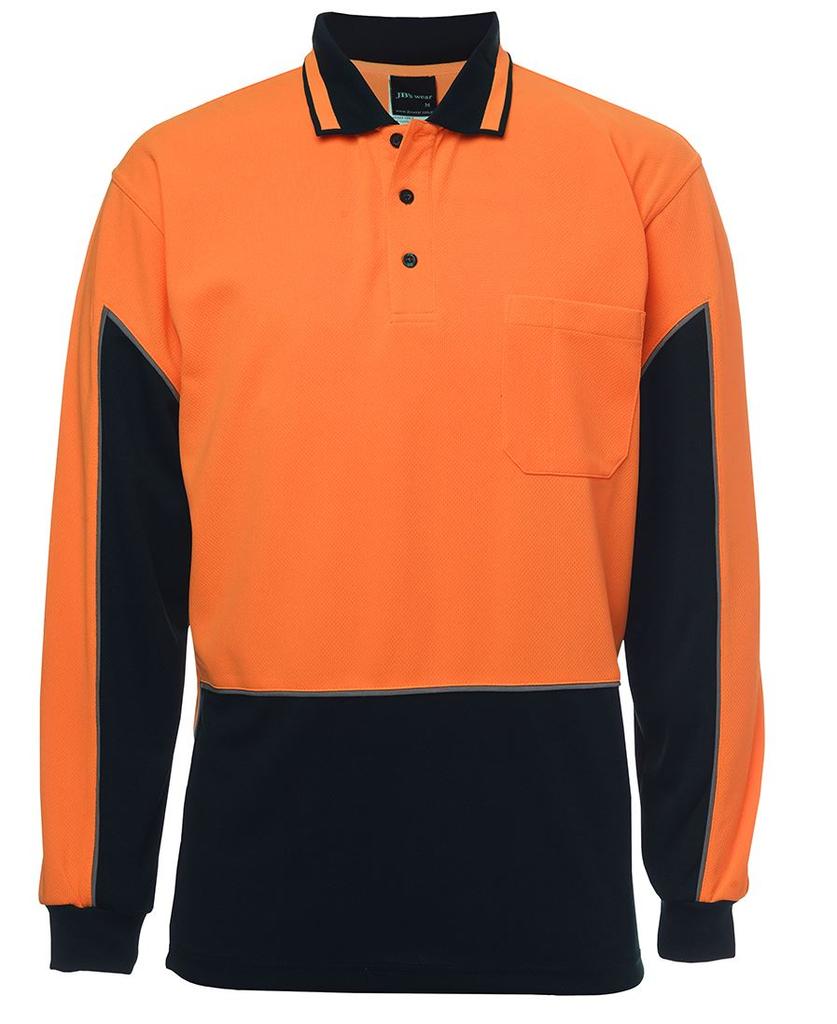 6HVGL - JBs Hv 4602.1 L/S Gap Polo