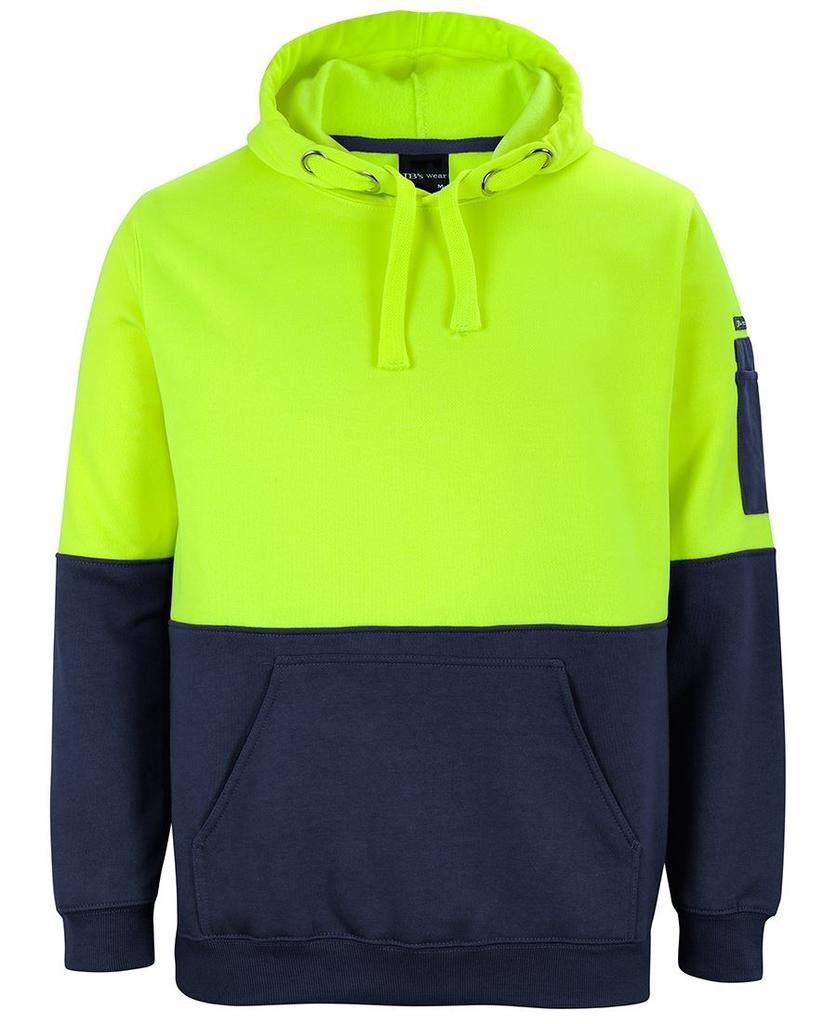 [6HVPHENA1] 6HVPH - JBs Hv Pull Over Hoodie (2XS, Lime/Navy)