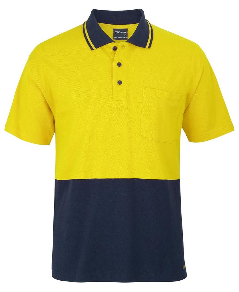 [6HVQSYN12] 6HVQS - JBs Hv S/S Cotton Pique Trad Polo (2XS)