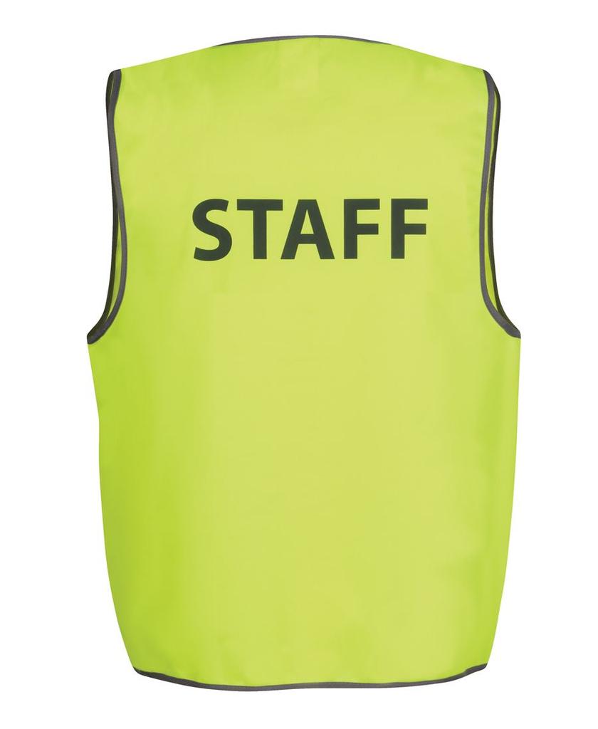 [6HVS6EA] 6HVS6 - JBs Hv Safety Vest Print Staff (S)