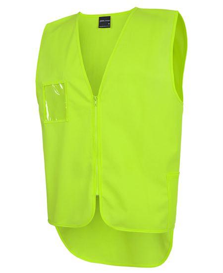 [6HVSWEXAX] 6HVSW - JBs Hv Zip Drop Tail Safety Vest (S, Lime)