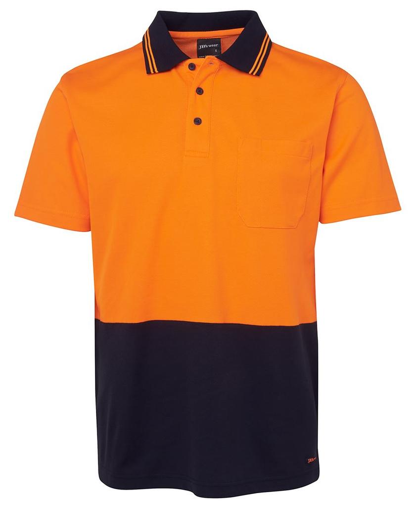 6NCCS - JBs Hv Non Cuff S/S Cotton Back Polo