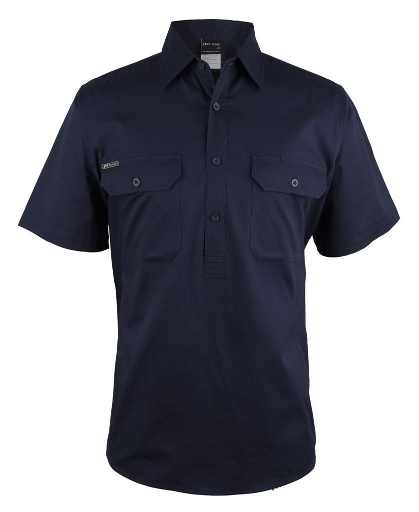 [6WKCFNXA1] 6WKCF - JBs Close Front S/S 150G Work Shirt (2XS)