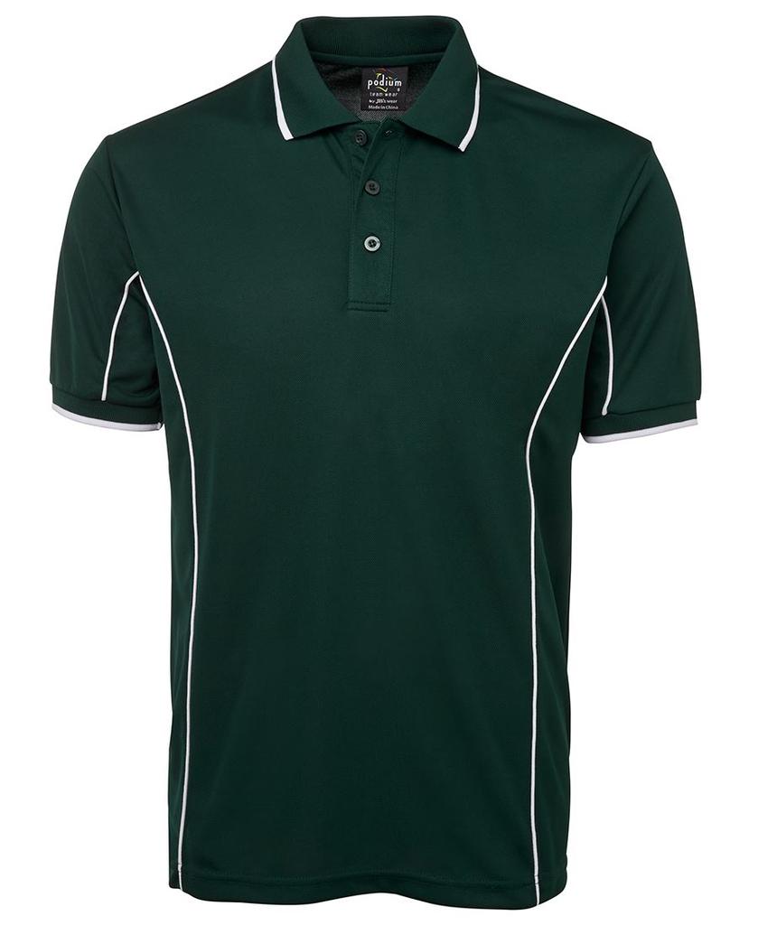 7PIP - Podium S/S Piping Polo