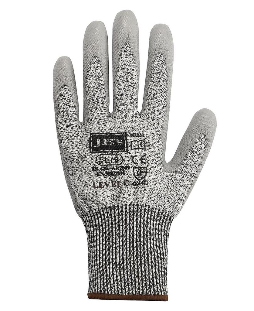 [8R020XXAX] 8R020 - JBs Pu Breathable Cut Resist Level C Glove (12 Pk) - (S)