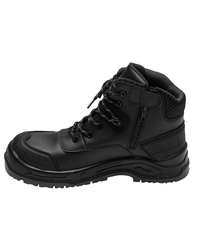 [9G5BXB1] 9G5 - JBs Cyborg Zip Safety Boot (3, Black)