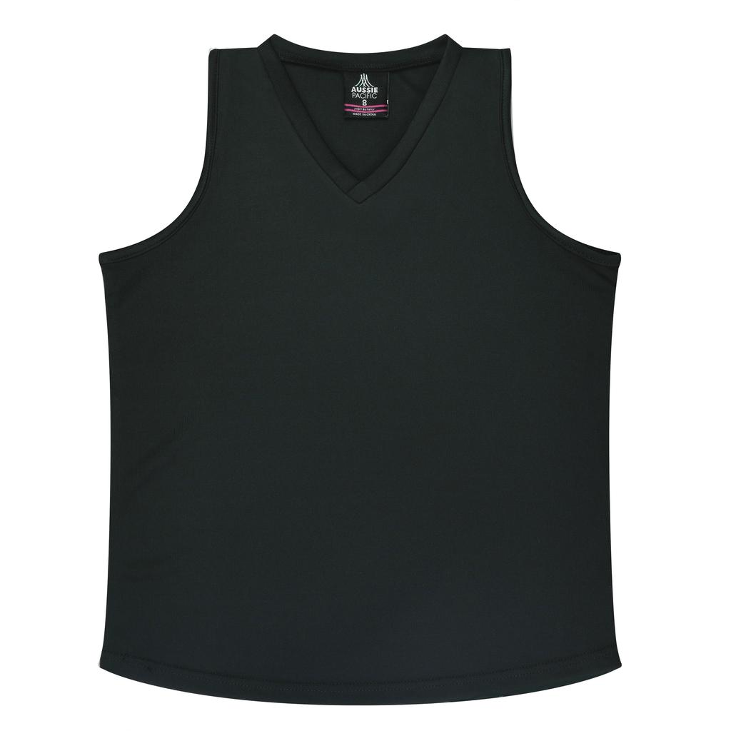 [2107020] 2107 - LADY BOTANY SINGLET (6, Black)