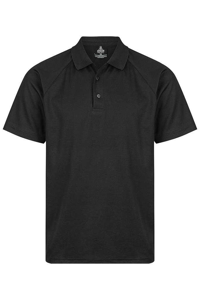 [1306022] 1306 - MENS KEIRA POLO (S, Black)