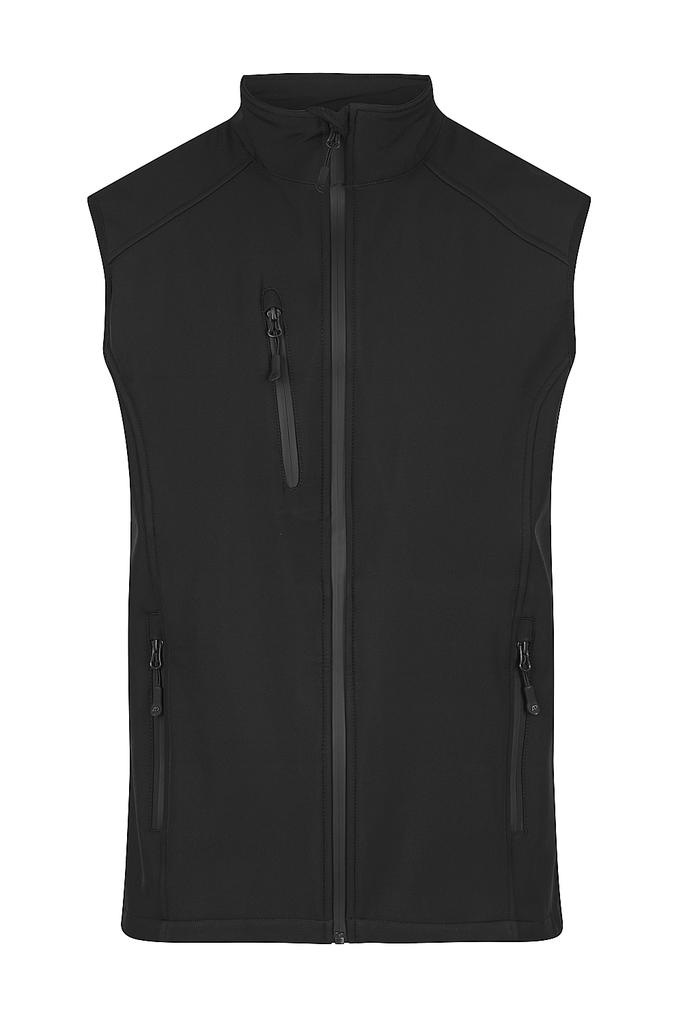 [1515022] 1515 - MENS OLYMPUS S/SHELL VEST (S, Black)