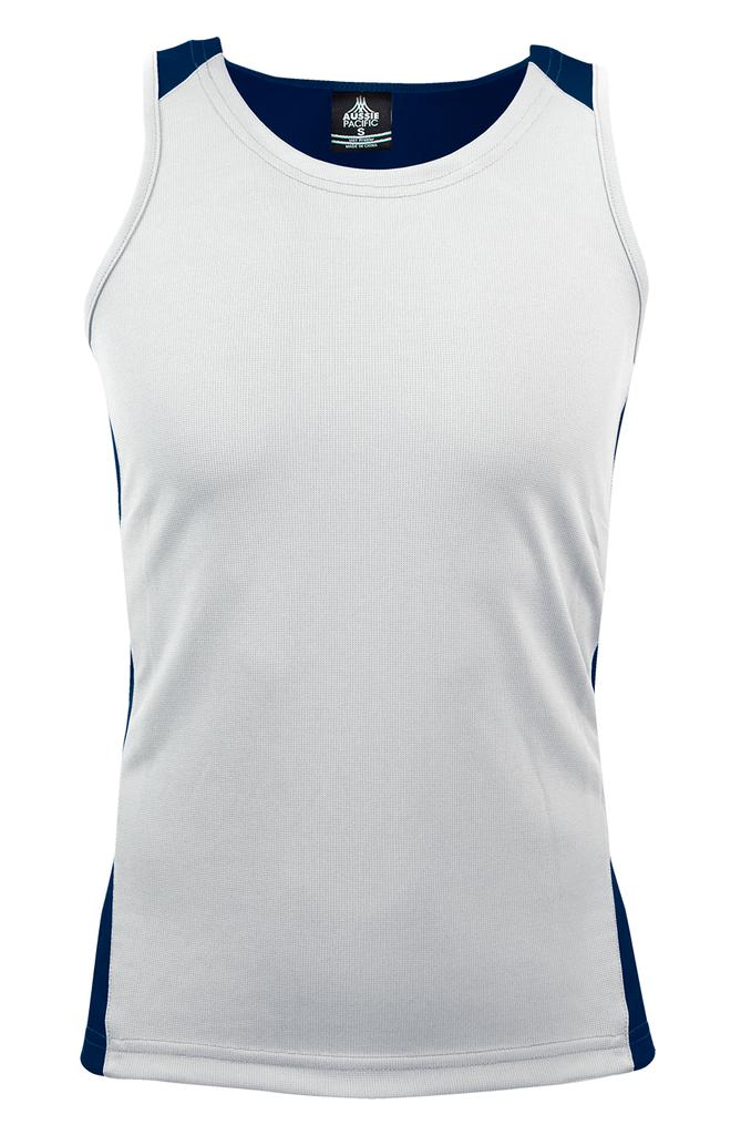 [110171022] 1101 - MENS PREMIER SINGLET (S, Apple/Black)
