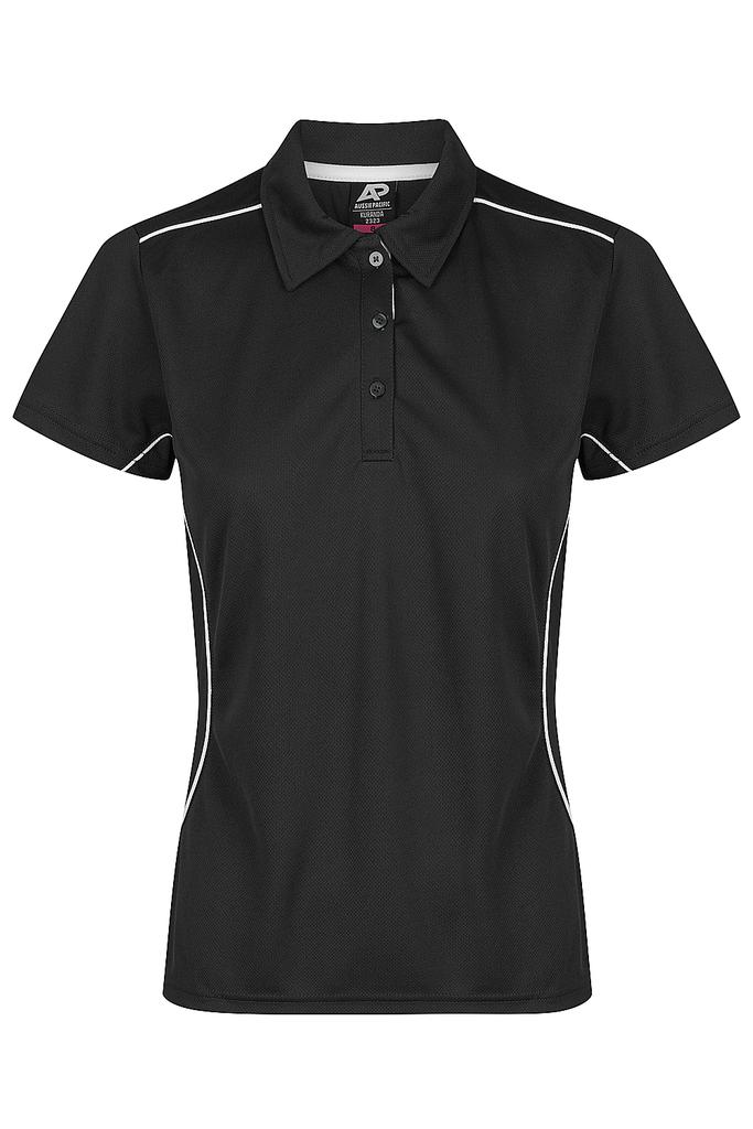 [232302010] 2323 - LADY KURANDA POLO (6, Black/White)