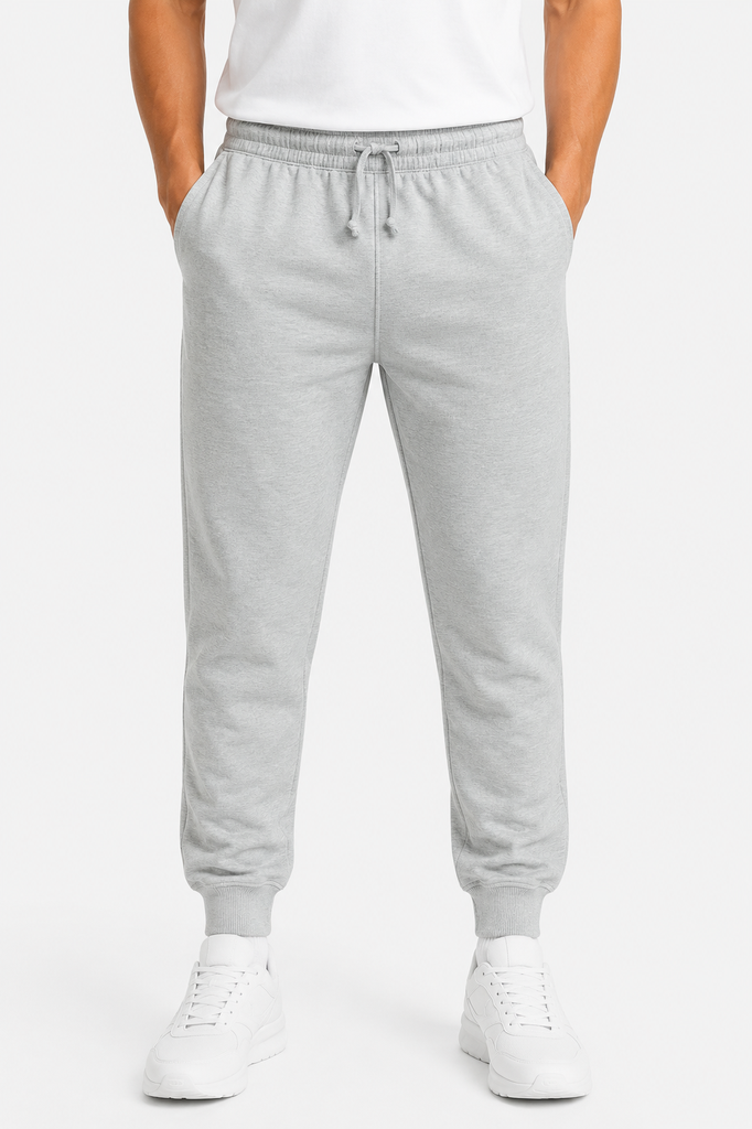 [1608022] 1608 - MENS TAPERED FLEECE PANT (S, Black)