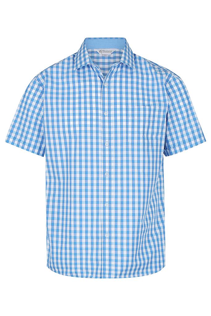 [1908S65520] 1908S - ** MENS DEVONPORT SHORT SLEEVE (XXS, Charcoal/Silver)