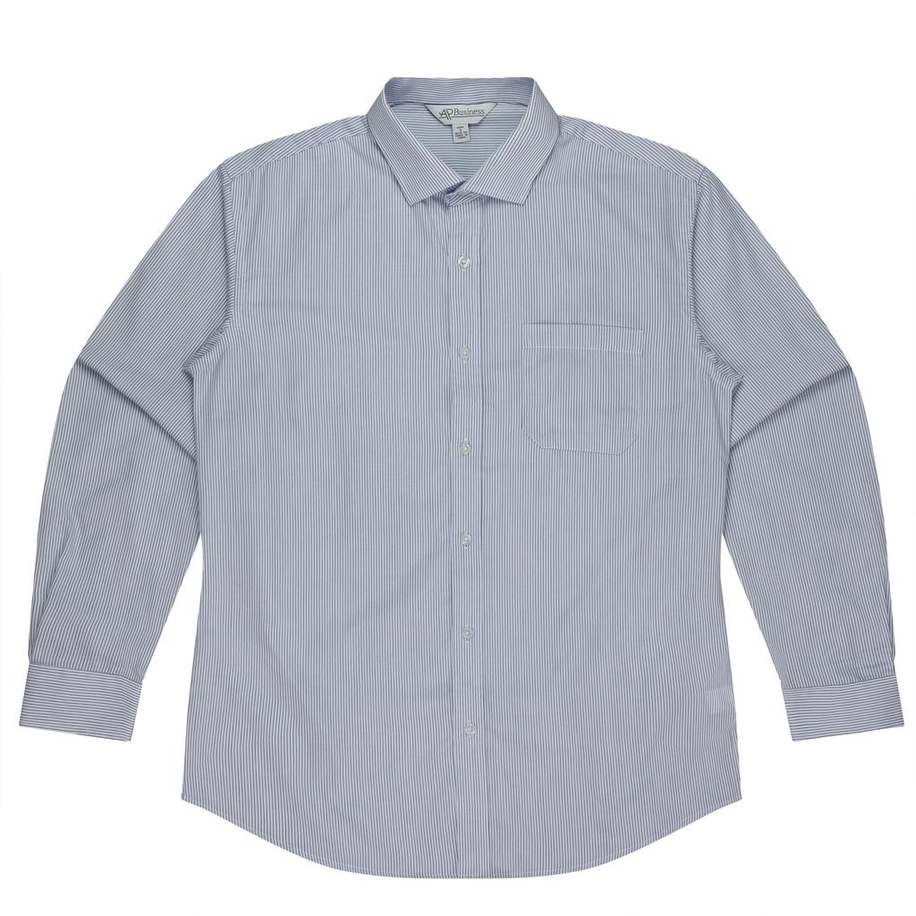 1900L - ** MENS HENLEY LONG SLEEVE