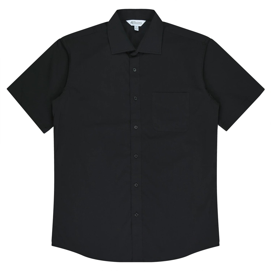 [1903S390] 1903S - ** MENS MOSMAN SHORT SLEEVE (XXS, Aqua)