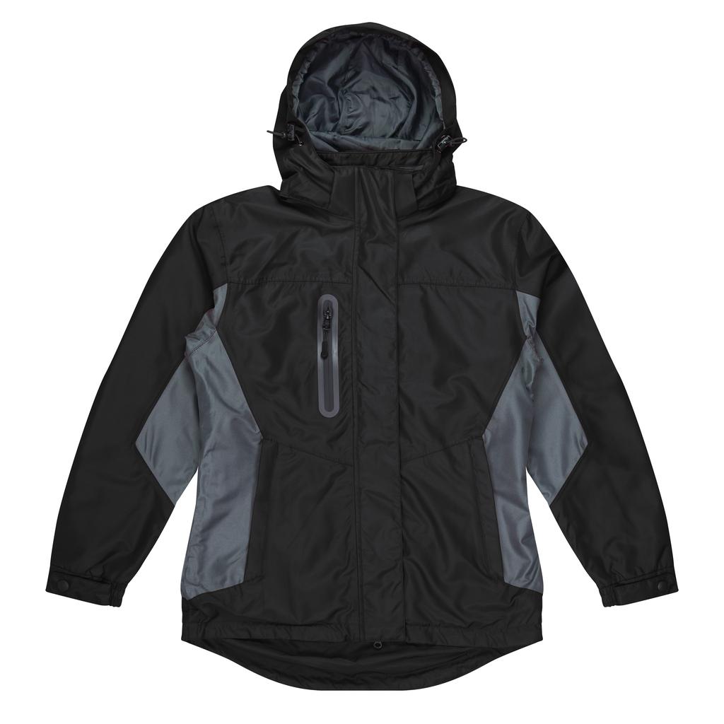 2516 - ** LADY SHEFFIELD JKT BLACK/GREY 8