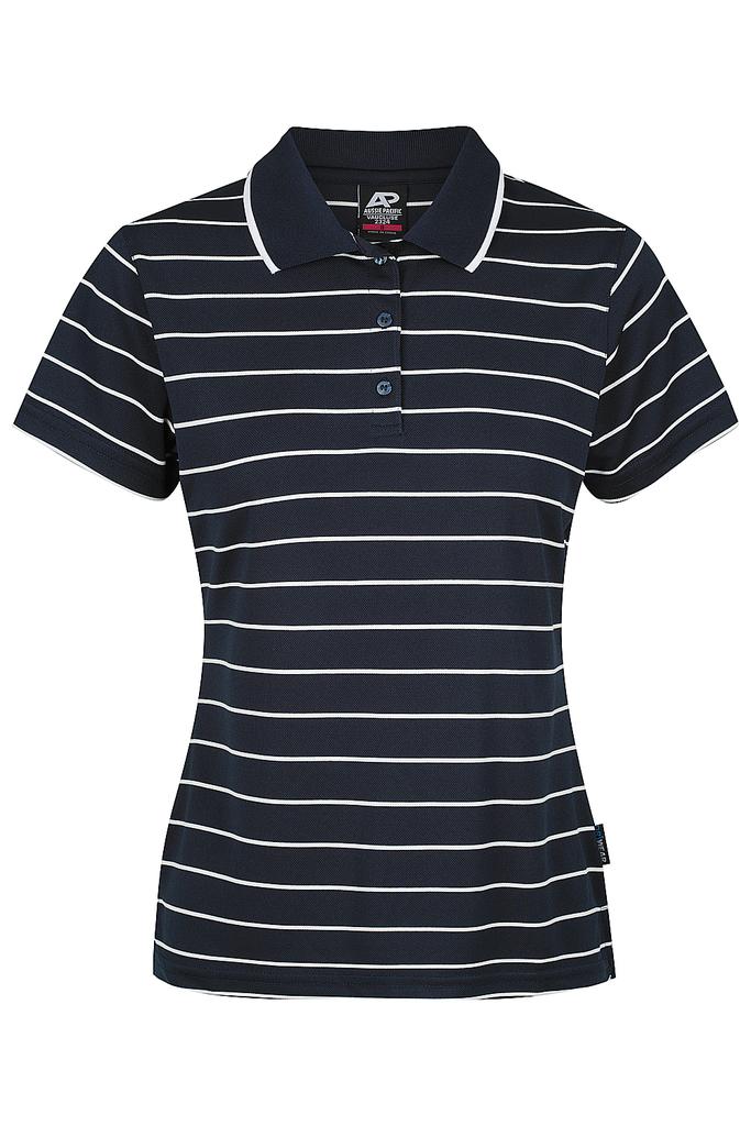 [232402010] 2324 - ** LADY VAUCLUSE POLO (6, Black/White)