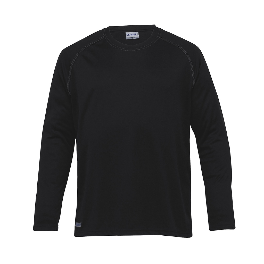 [DGLS-BLACK-S] DGLS - Dri Gear Long Sleeve Tee - Mens (S)