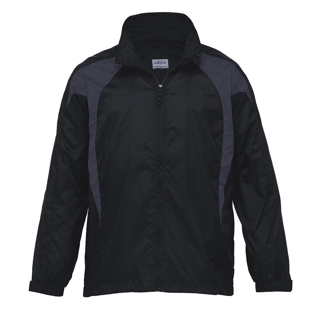 [SJ-BLACK-CHARCOAL-4XS] SJ - Spliced Zenith Jacket (4XS, Black/Charcoal)