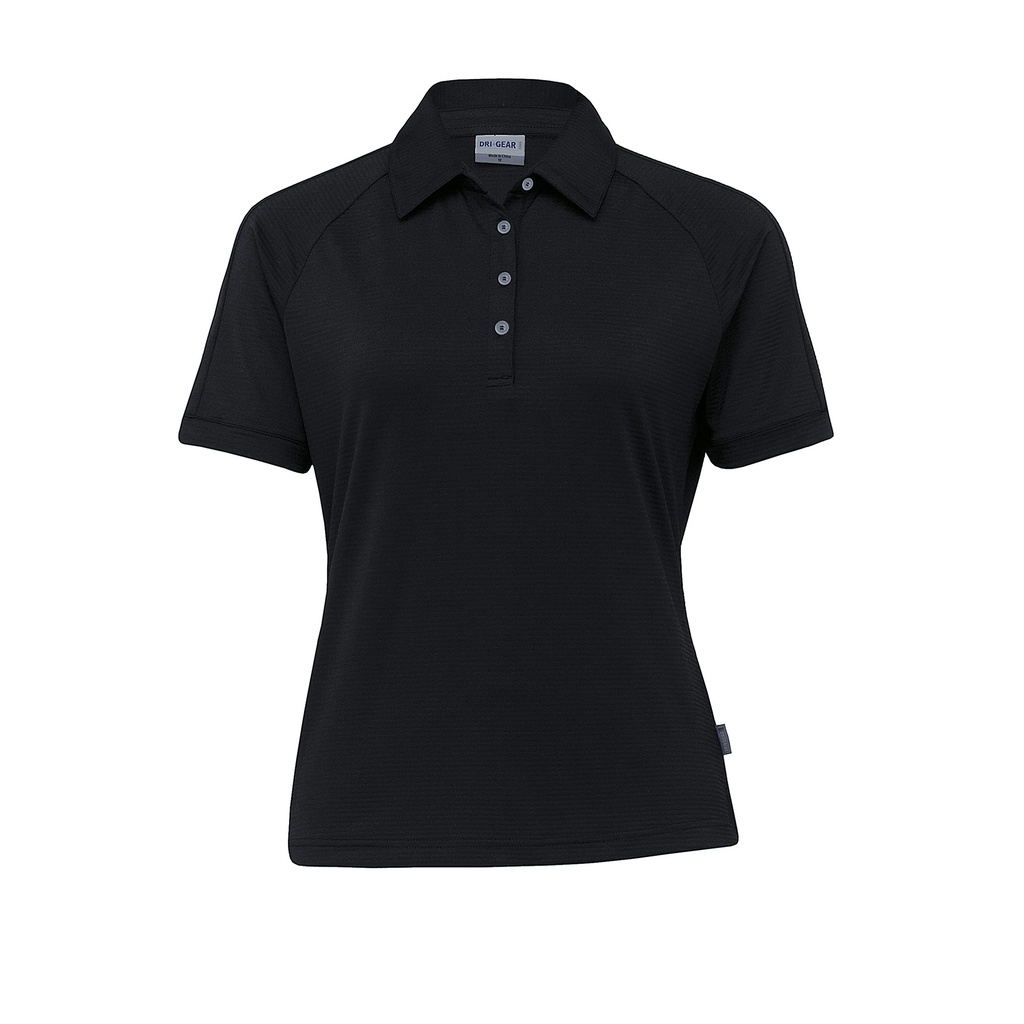 [WDGVPP-BLACK-8] WDGVPP - Dri Gear Vapour Polo - Womens (8)