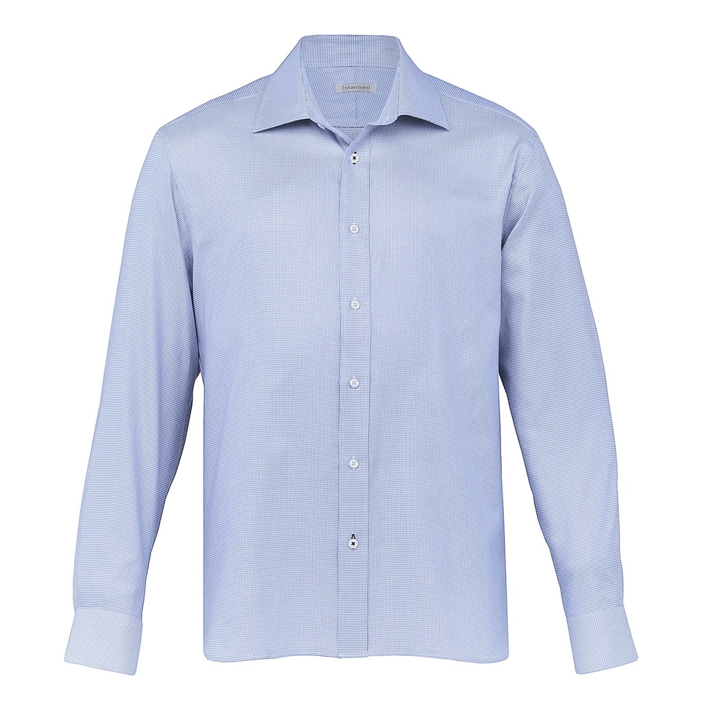 [TNP-BLUE-WHITE-S] TNP - The Newport Shirt - Mens (S)