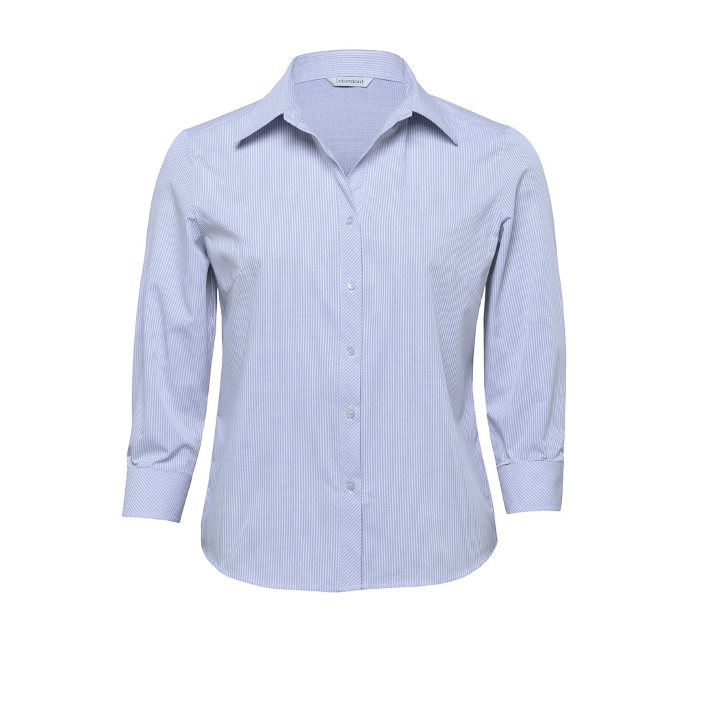 [WTU-BLUE-WHITE-8] WTU - The Urban Mini Rectangle Shirt - Womens (8, Blue/White)